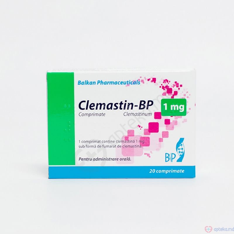 Clemastina comp. 1 mg N20