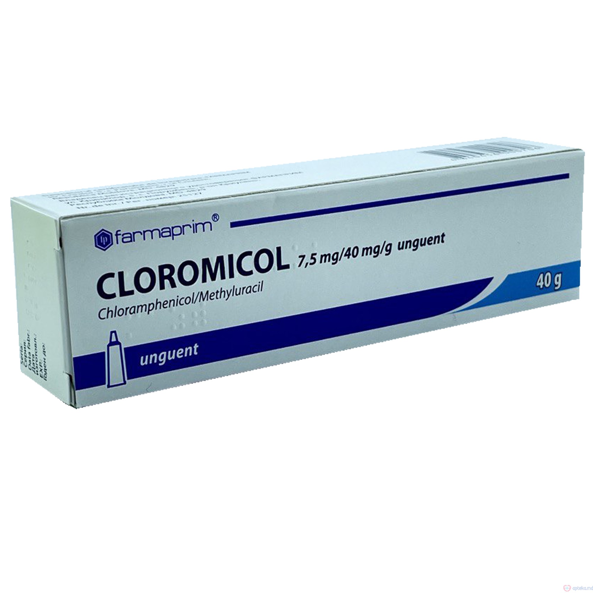 Cloromicol ung. 7,5 mg + 40 mg/g 40 g N1