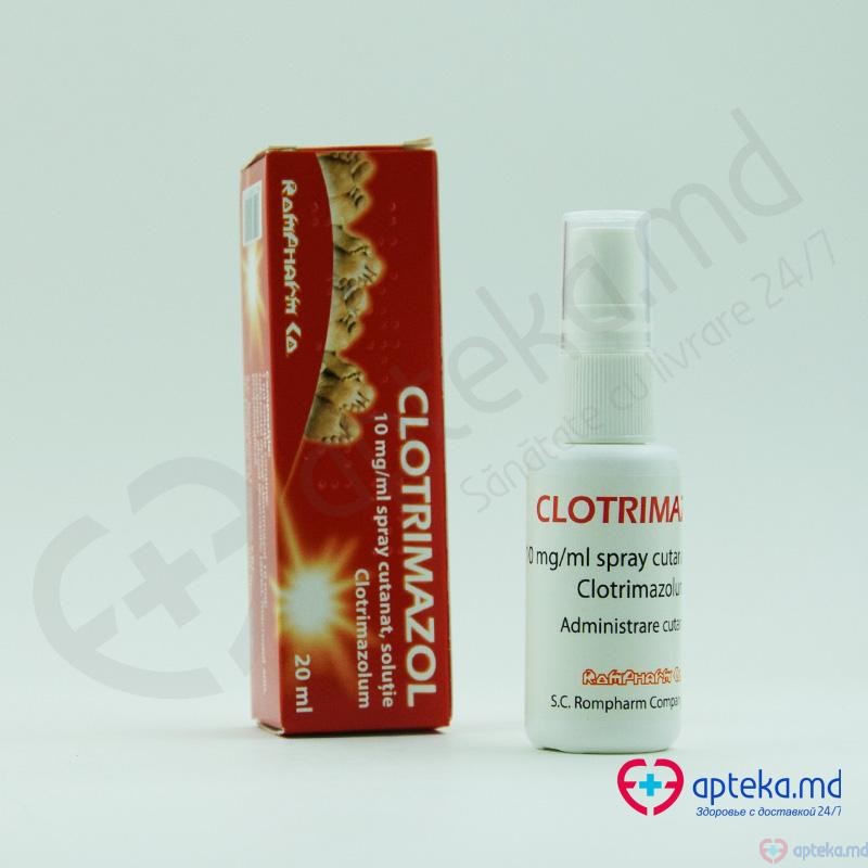 Clotrimazol 1% spray cutan., sol. 1% 20 ml N1