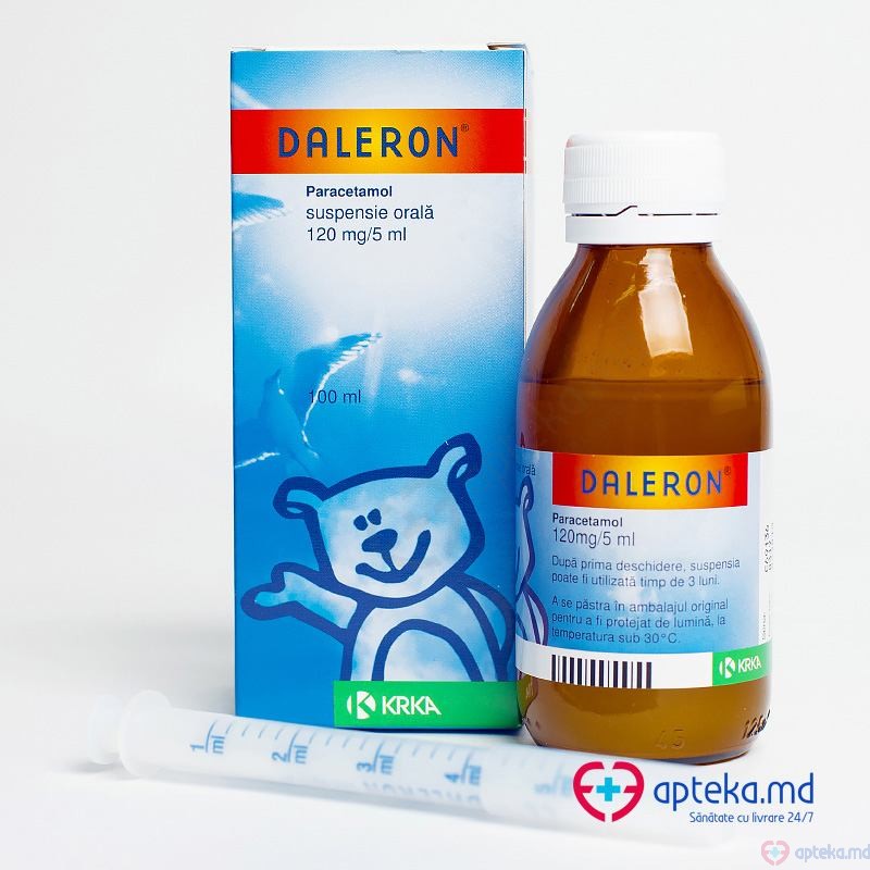 Daleron susp. orala 120 mg/5 ml 100 ml N1