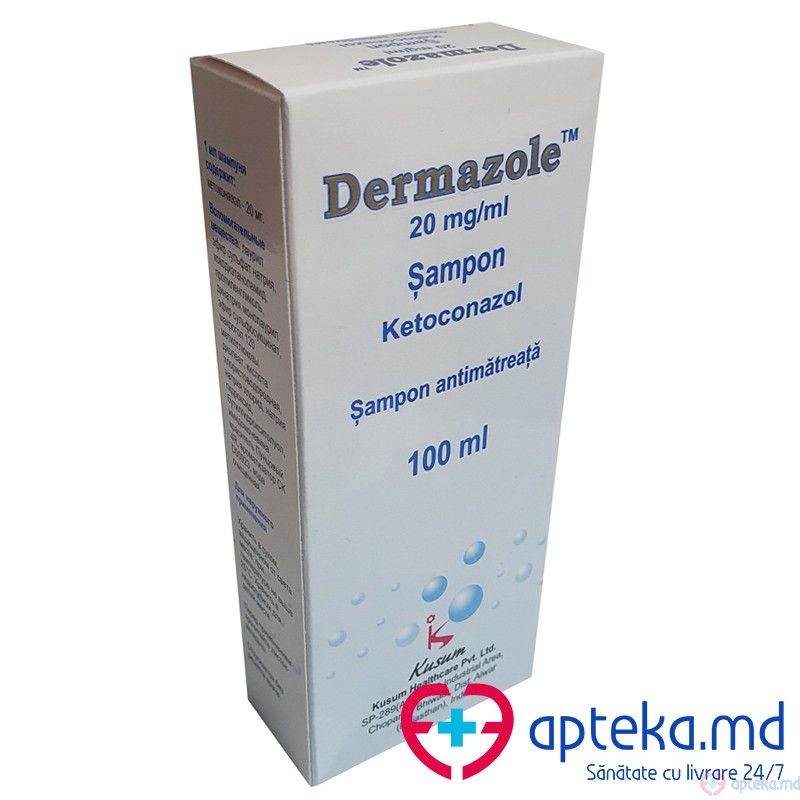 Dermazole sampon 2% 100 ml N1