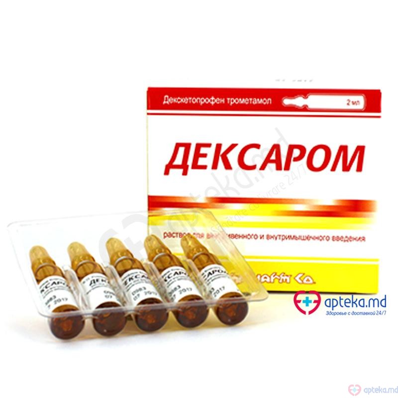 Dexarom sol. inj. / conc./sol. perf. 50 mg/2 ml 2 ml N10