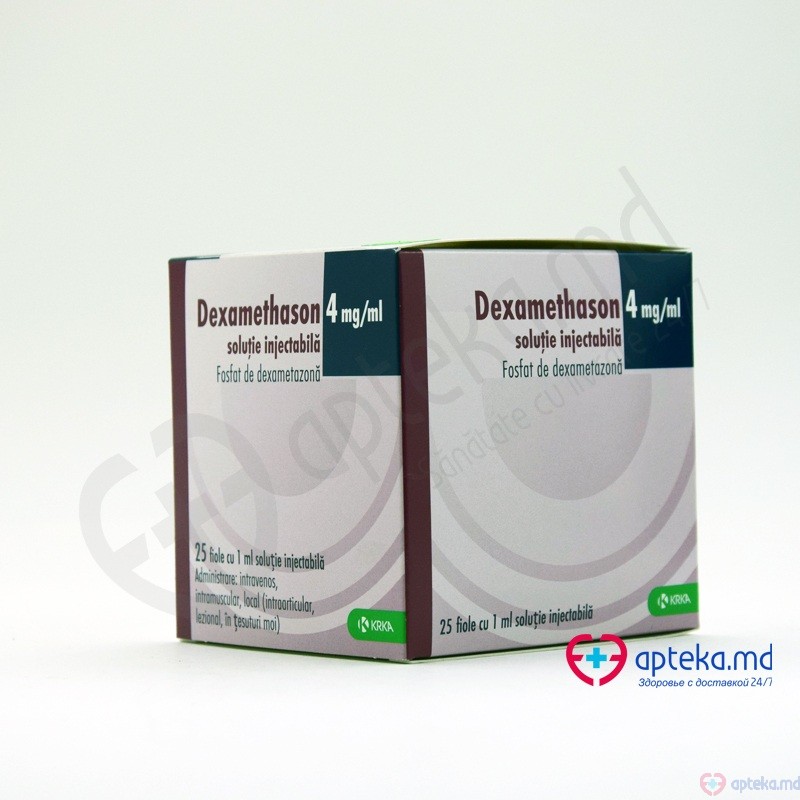 Dexamethason sol. inj. 4 mg/ml 1 ml N5x5