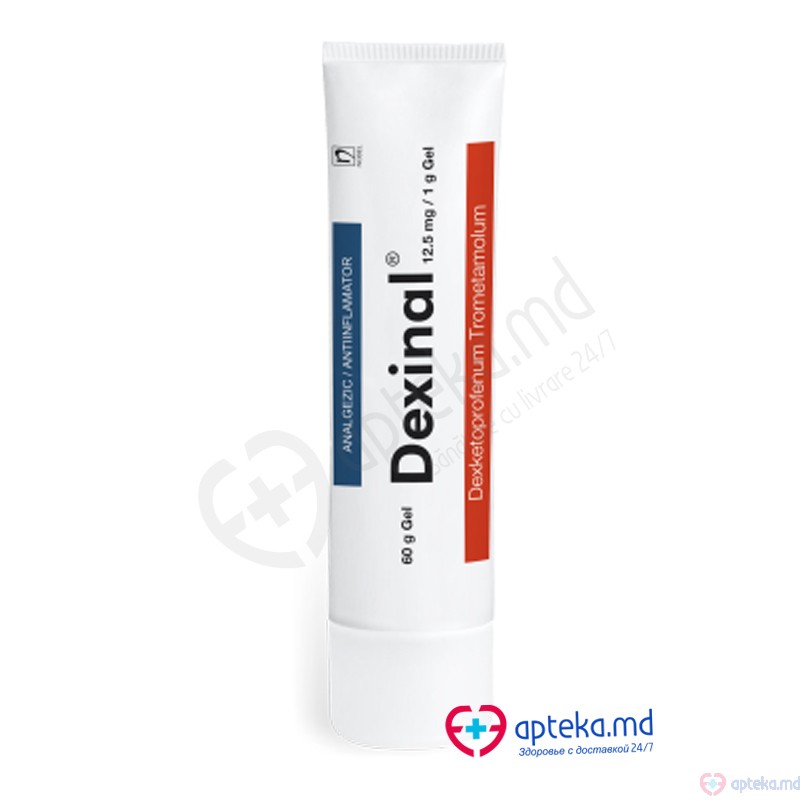 Dexinal gel 12,5 mg/1 g 60 g N1