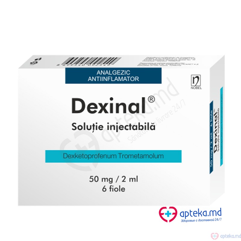 Dexinal sol. inj. 50 mg/2 ml N6