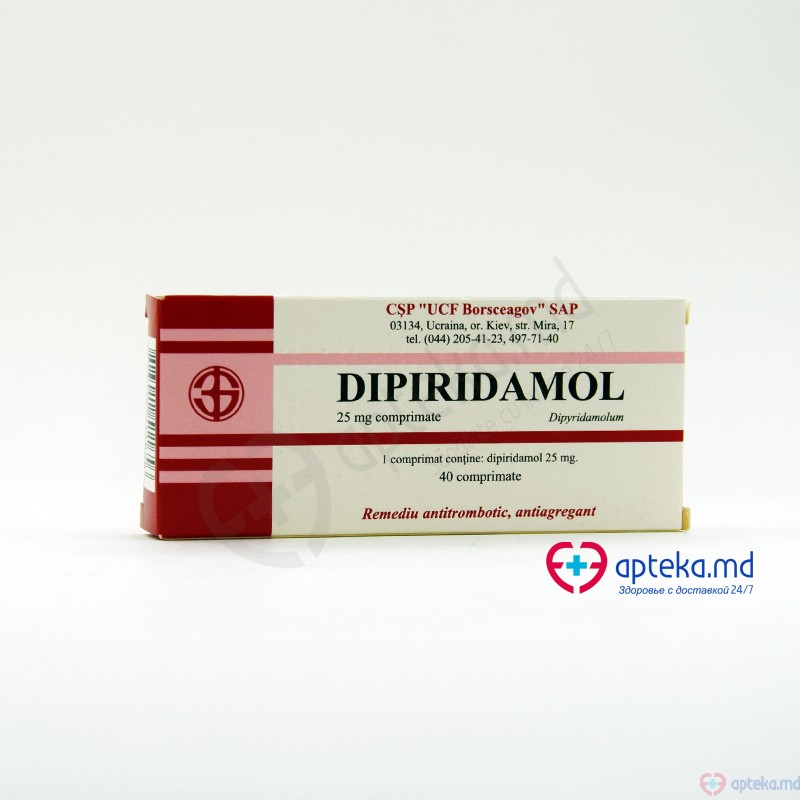 Dipiridamol comp. 25 mg N20x2