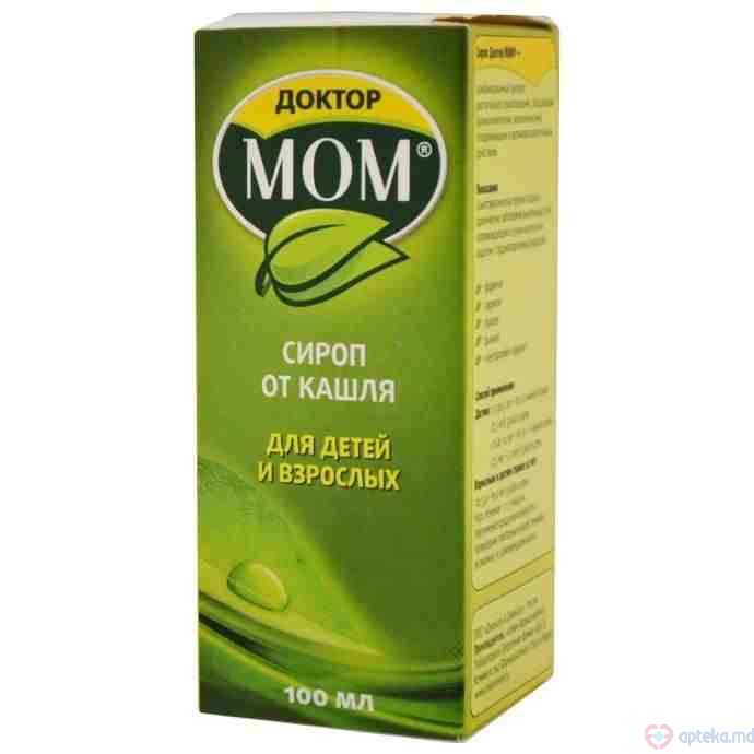 Doktor Mom Herbal Cough Syrup sirop  100 ml N1