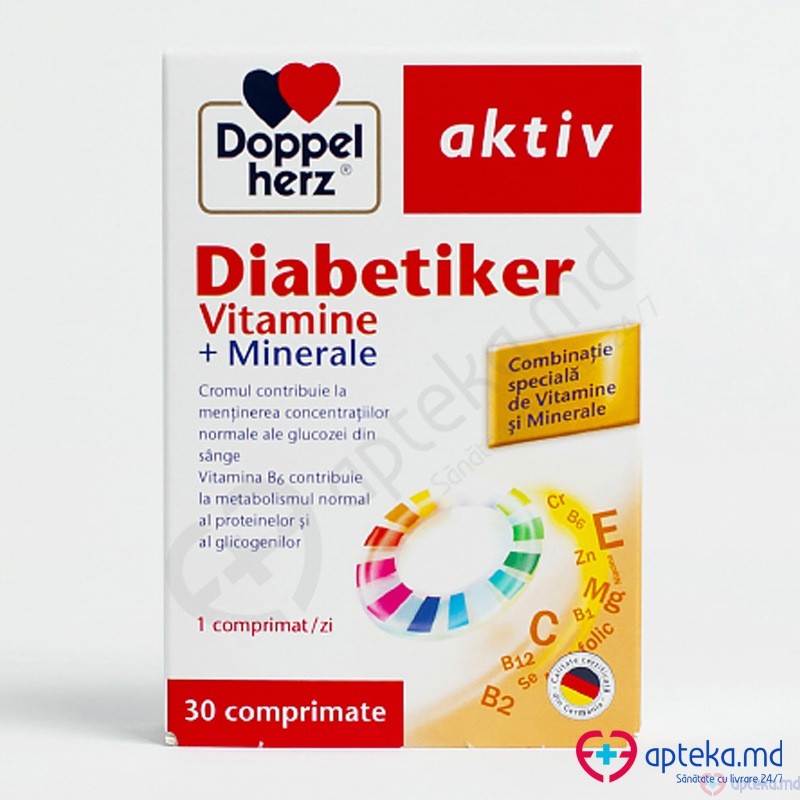 Doppelherz  Diabetiker Vitamine+Minerale N30