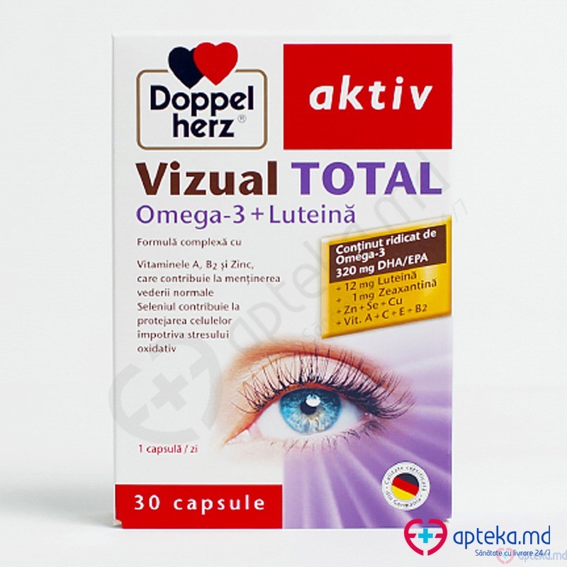 Doppelherz Vizual Total Omega-3+Luteina  N30