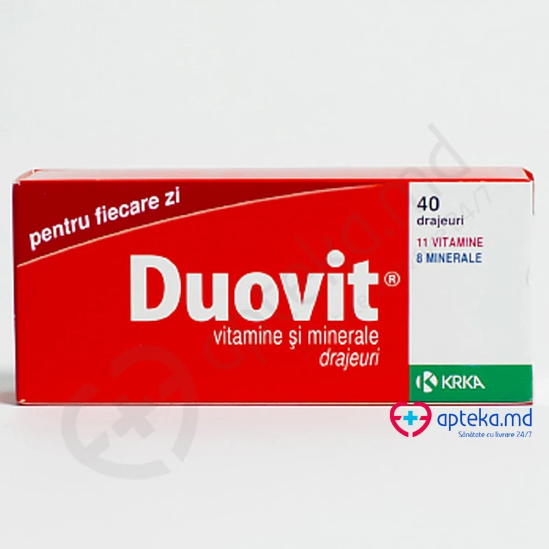Дуовит, драже, N10x4 Дуовит, драже, N10x4