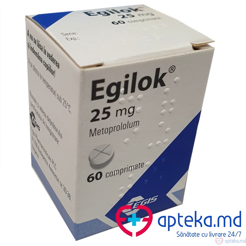 Egilok comp. 25 mg N60