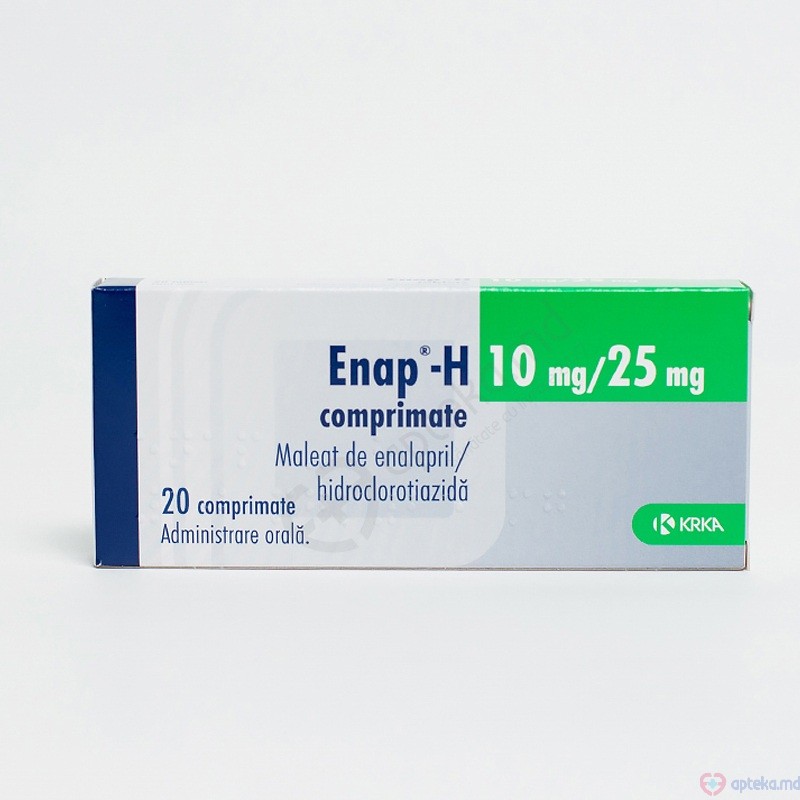 Enap H comp. 10 mg + 25 mg N10x2