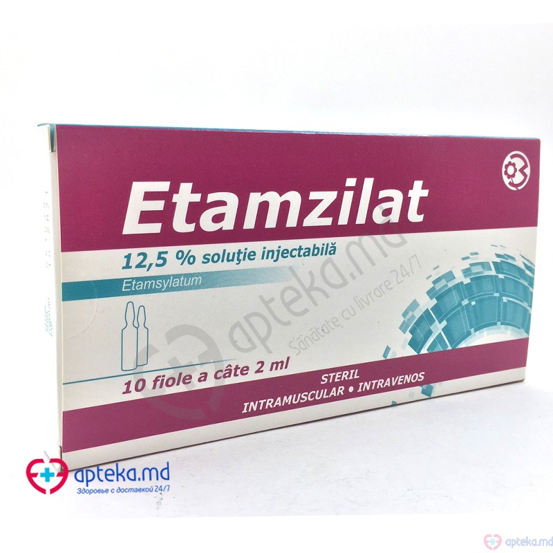 Etamzilat sol. inj. 12,5% 2 ml N10