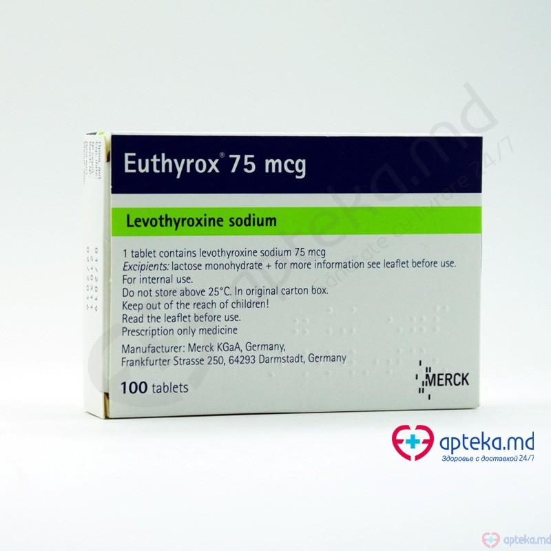 Euthyrox comp. 75 mcg N25x4