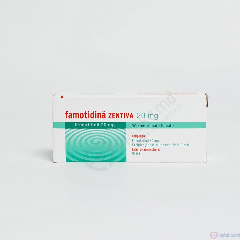 Famotidina Zentiva 20 mg comp. film. 20 mg N10x3