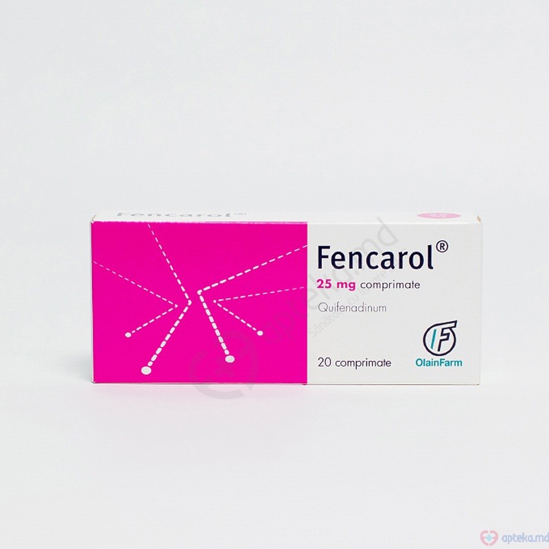 Fencarol comp. 25 mg N10x2