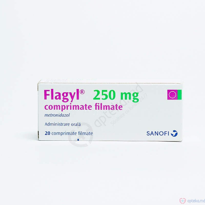 Flagyl 250 mg comp. film. 250 mg N10x2