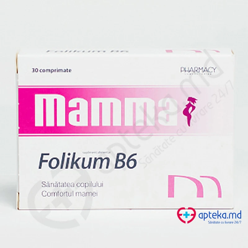Фоликум B6 табл N30 Фоликум B6 табл N30