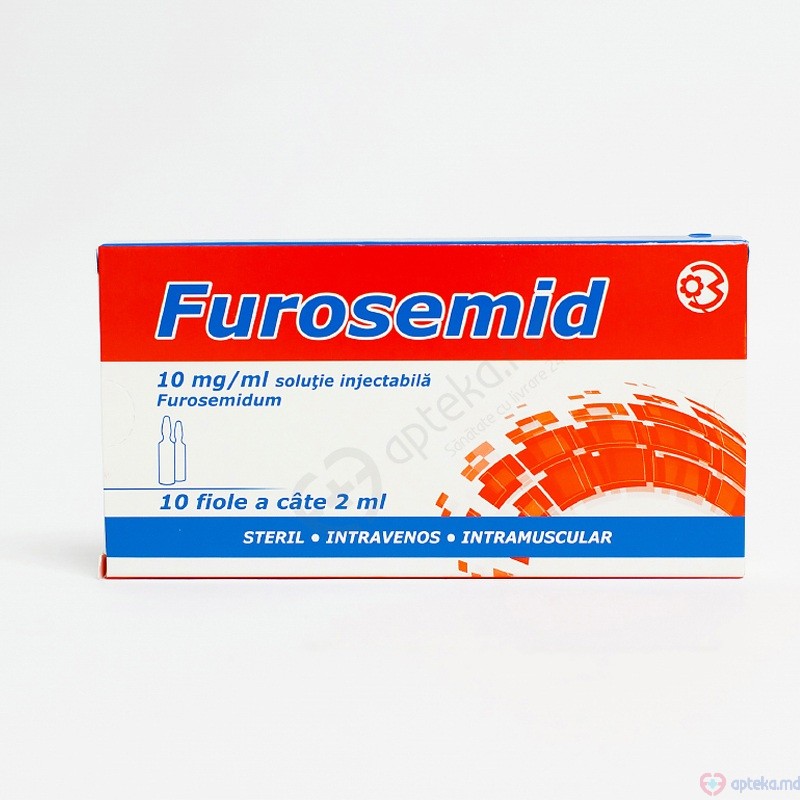 Furosemid sol. inj. 1% 2 ml N10