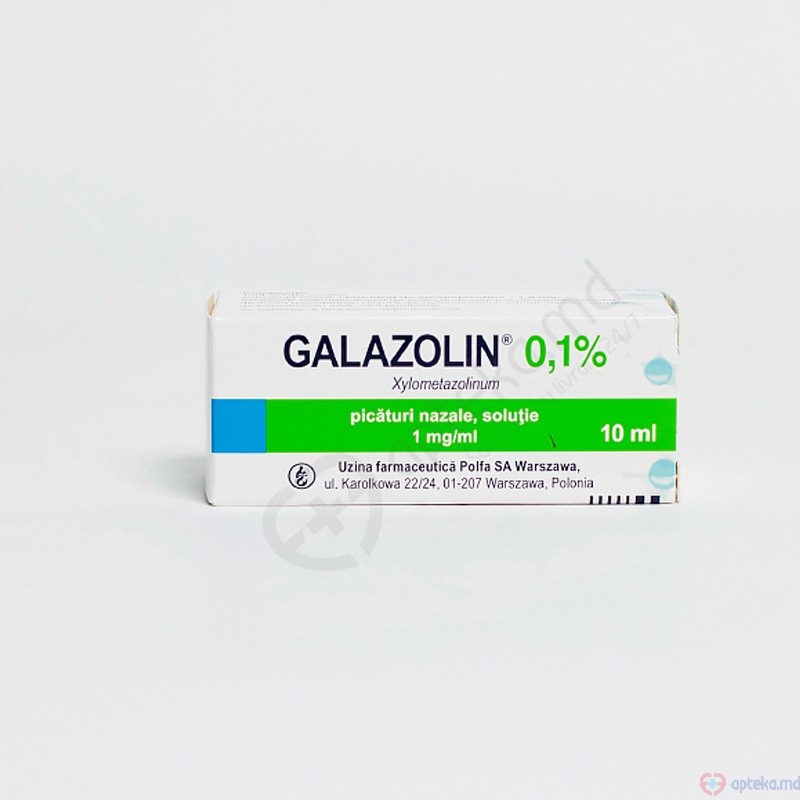 Galazolin pic. naz., sol. 0,1% 10 ml N1