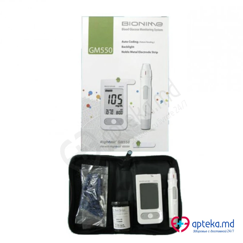 Глюкометр Bionime GM 550 Глюкометр Bionime GM 550