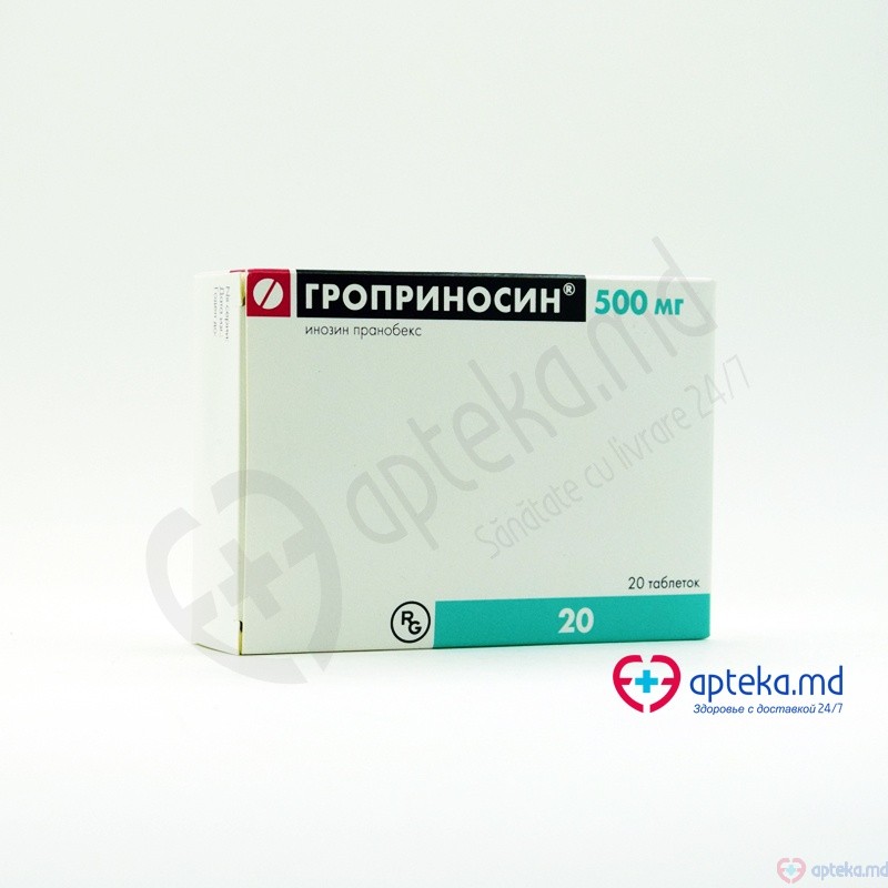 Groprinosin comp. 500 mg N10x2