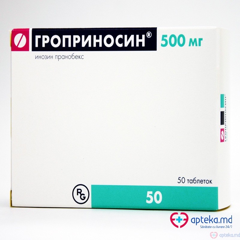 Groprinosin comp. 500 mg N10x5