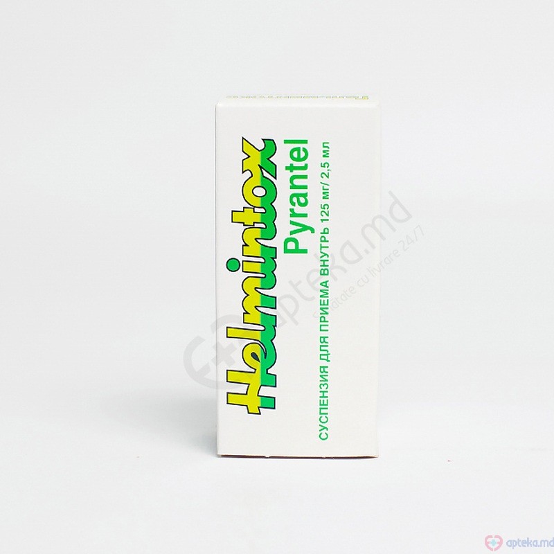 Helmintox susp. orala 125 mg/2,5 ml 15 ml N1