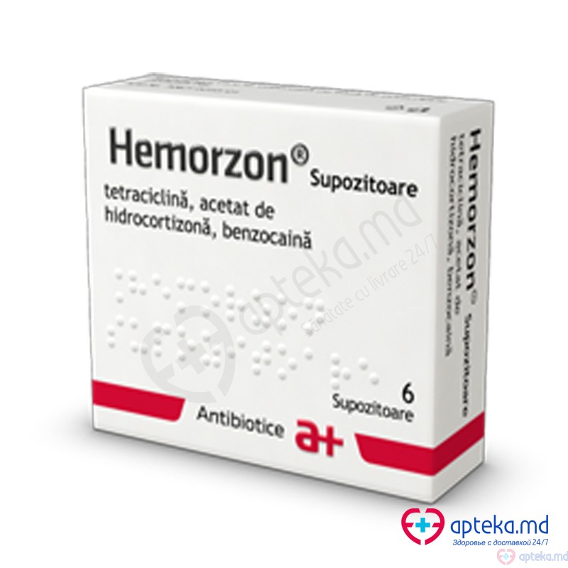 Hemorzon sup. 20 mg + 10 mg + 8,30 mg N3x2