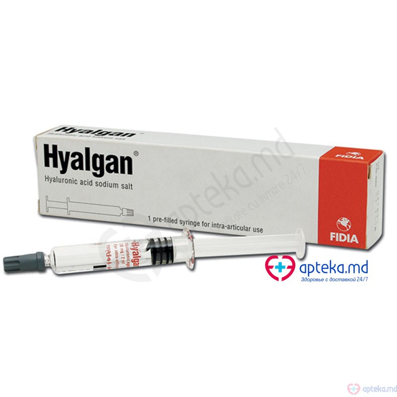 Hyalgan sol. inj. ser. preump. 20 mg/2 ml 2 ml N1