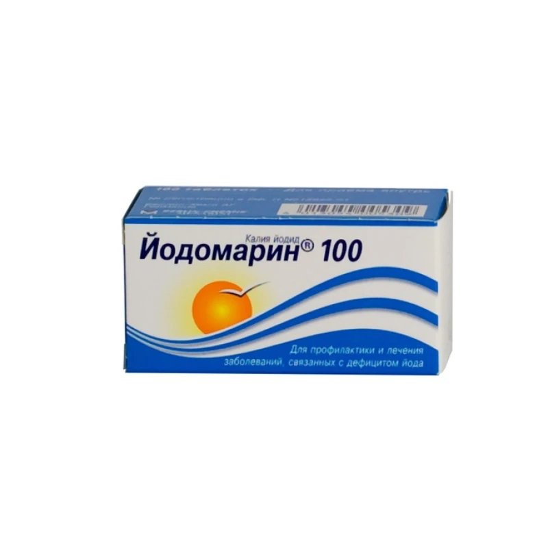 Йодомарин 100, таб 100мкг, N100
