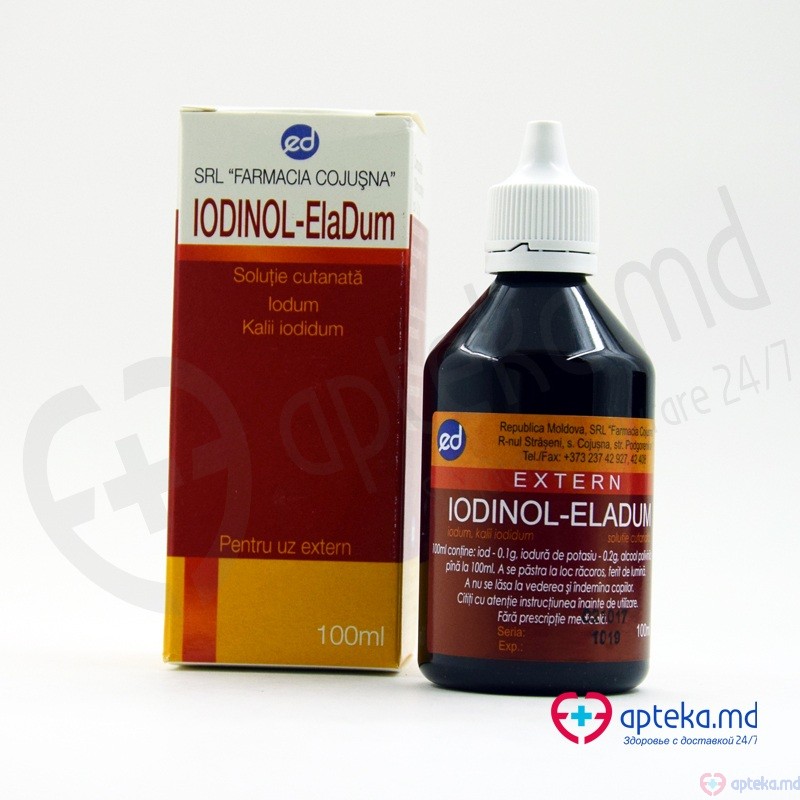 Iodinol-Eladum 100ml sol.