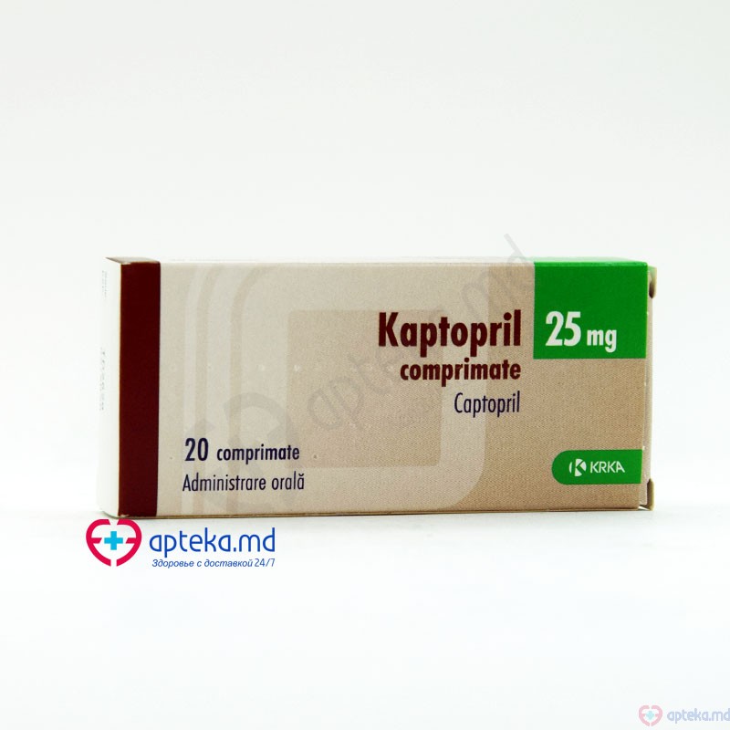 Kaptopril comp. 25 mg N10x2