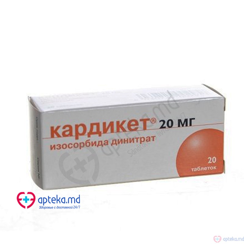 Kardiket comp. elib. prel. 20 mg N10x2