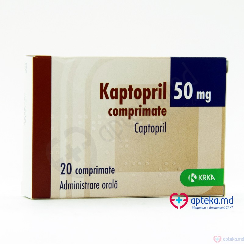 Kaptopril comp. 50 mg N10x2