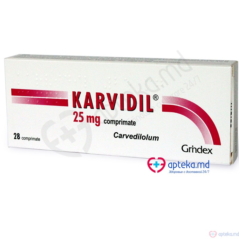 Karvidil comp. 25 mg N14x2