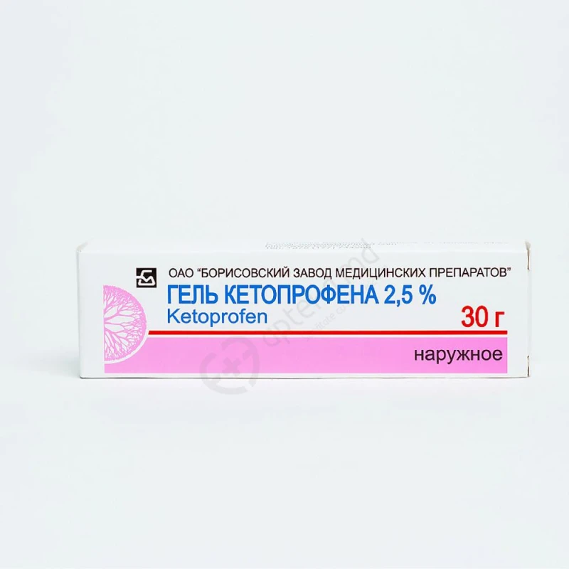 Кетопрофен гель 2,5% 30 г N1 Кетопрофен гель 2,5% 30 г N1