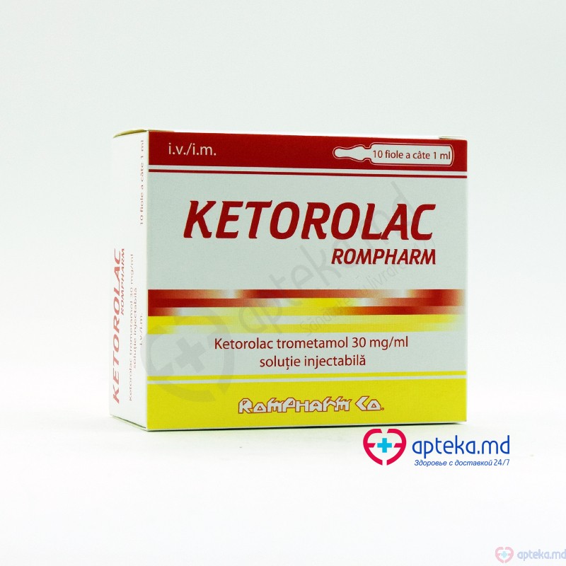 Ketorolac Rompharm sol. inj. 30 mg/ml 1 ml N5x2