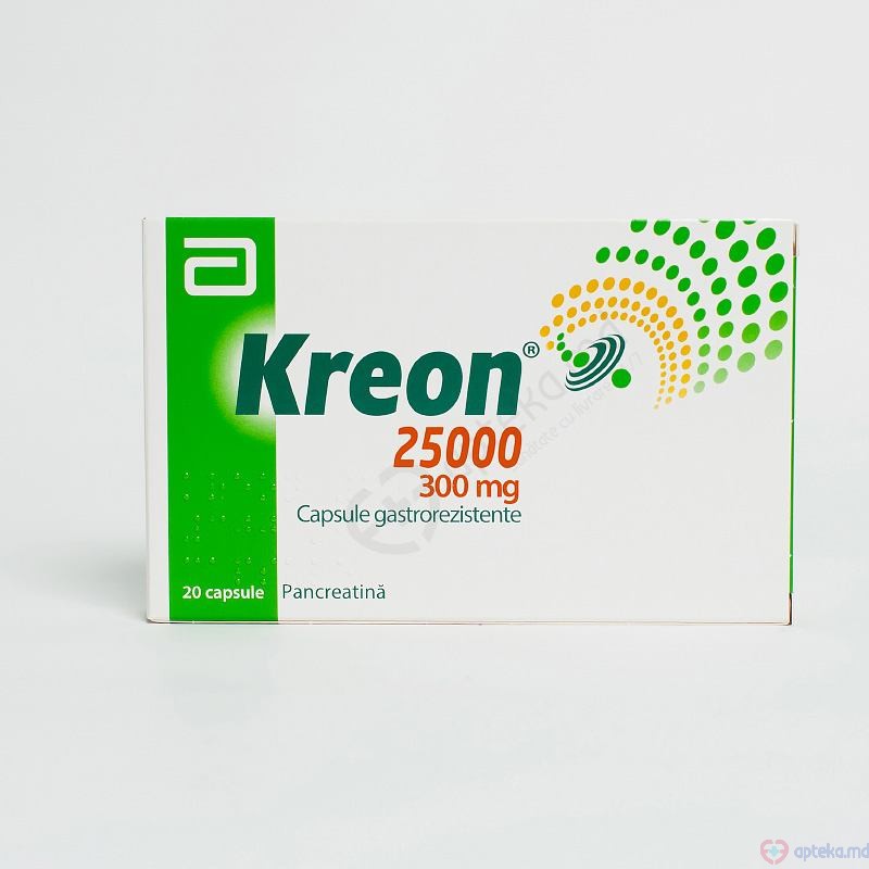 Kreon 25000 caps. 300 mg N20