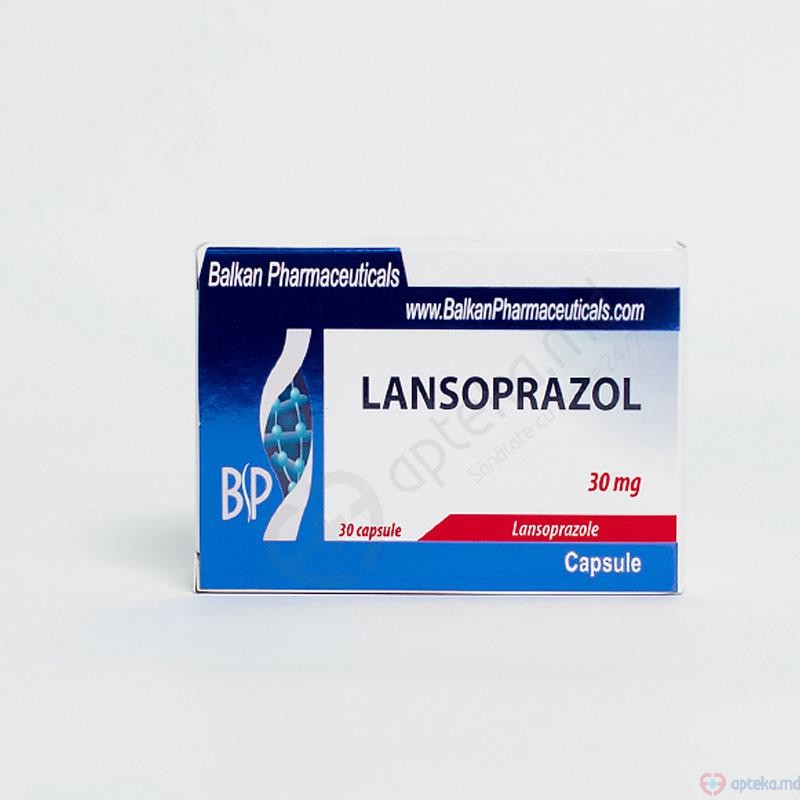 Lansoprazol caps. 30 mg N10x3