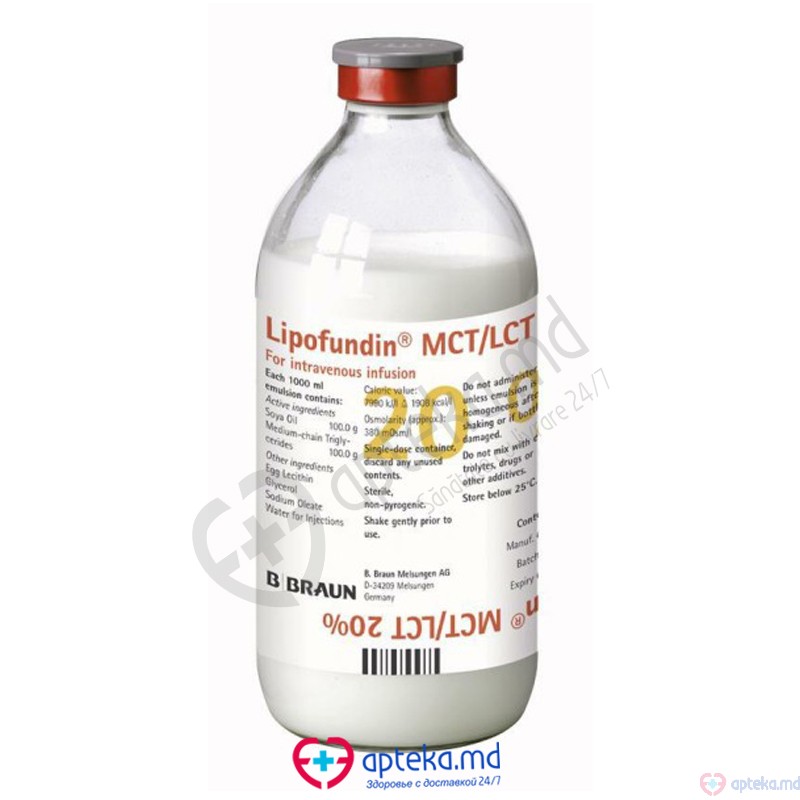 Lipofundin MCT/LCT 20% emuls. perf. 20% 100 ml N1