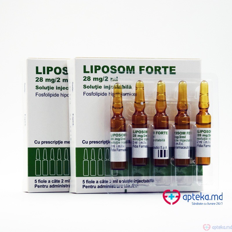 Liposom Forte sol. inj. 28 mg/2 ml 2 ml N5