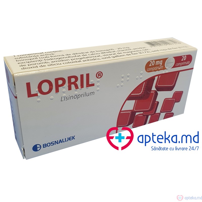 Lopril comp. 20 mg N10x2