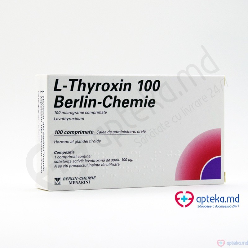 L-Thyroxin 100 Berlin-Chemie comp. 100 mcg N25x4