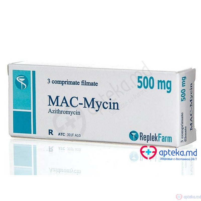 MAC-Mycin comp. film. 500 mg N3