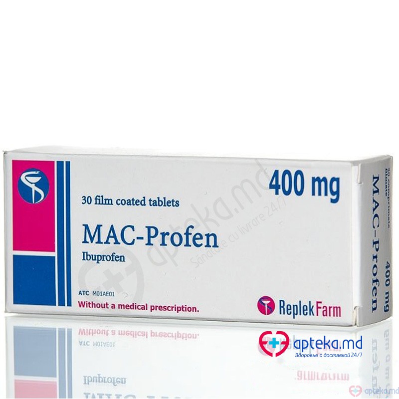 Mac-Profen comp. film. 400 mg N10x3