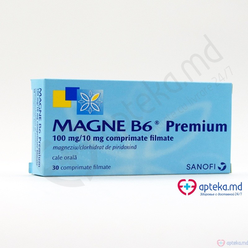 Magne-B6 Premium comp. film. 100 mg + 10 mg N15x2