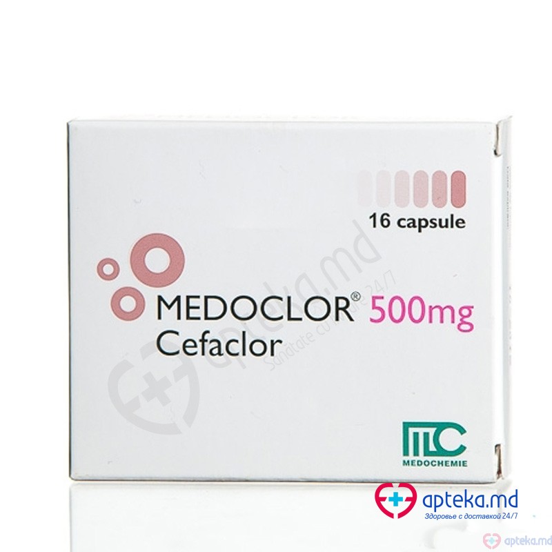 Medoclor caps. 500 mg N8x2