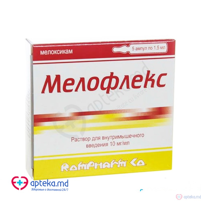 Meloflex sol. inj. 10 mg/ml 1,5 ml N5