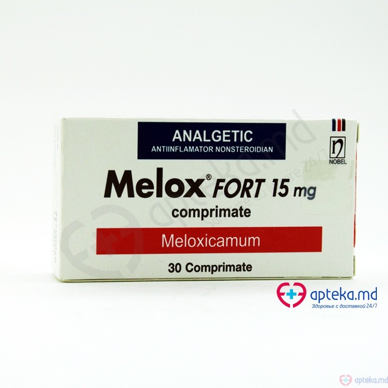 Melox Fort comp. 15 mg N10x3